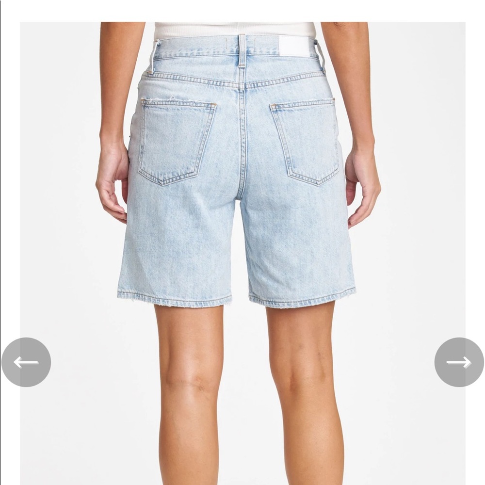 PISTOLA- BOBBIE CROSSOVER SHORT - COLLINS (light denim) - Picture 2 of 7